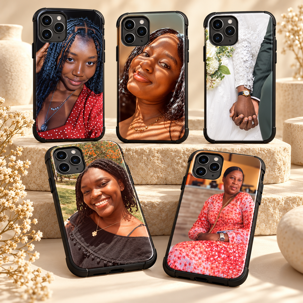 Personalized Tough Phone Case – Custom Photo, Name & Logo