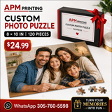 Custom photo puzzle included in Home Sweet Home bundle – APM Custom Printing