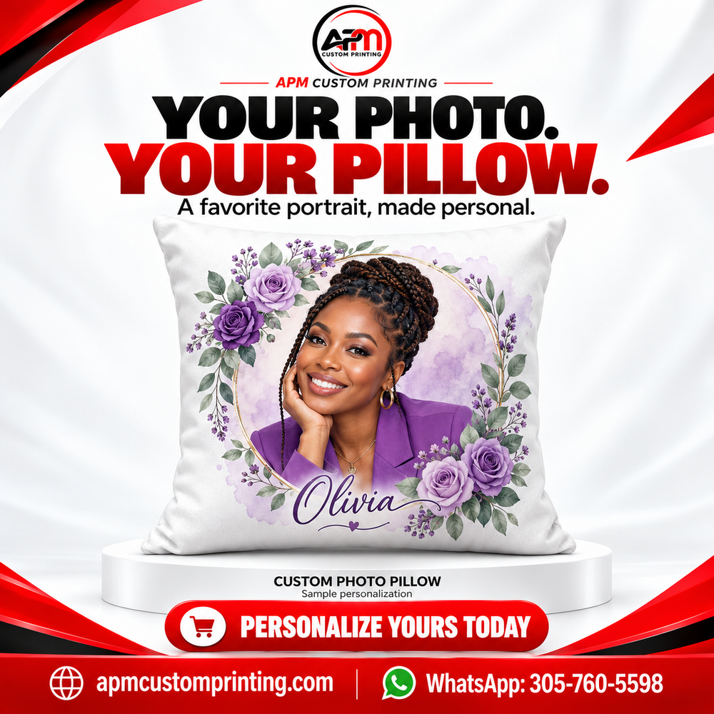 Customized Throw Pillow