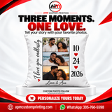 Customized Throw Pillow