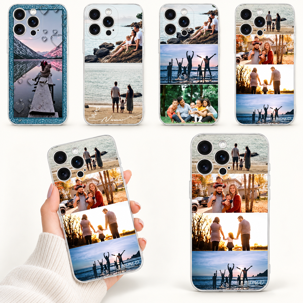 Personalized Tough Phone Case – Custom Photo, Name & Logo