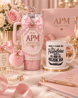 Personalized PVC Photo Board Tumbler Necklace Gift Set OCTOBER Special