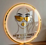 Custom 3D acrylic trophy for achievements, milestones and recognition events