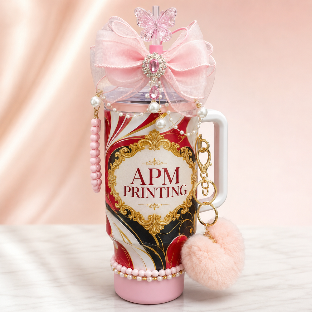 APM Luxe personalized tumbler design