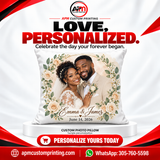 Customized Throw Pillow