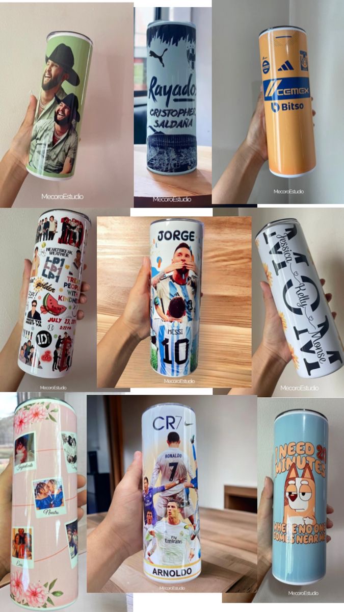 Personalized stainless steel tumbler alternate view