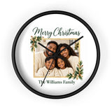 Custom photo clock gift for parents and grandparents – APM Custom Printing