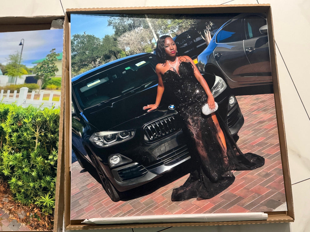 Custom metal photo wall art by APM Printing