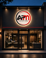 Custom 3D Acrylic LED Business Sign – Personalized Logo Wall Sign