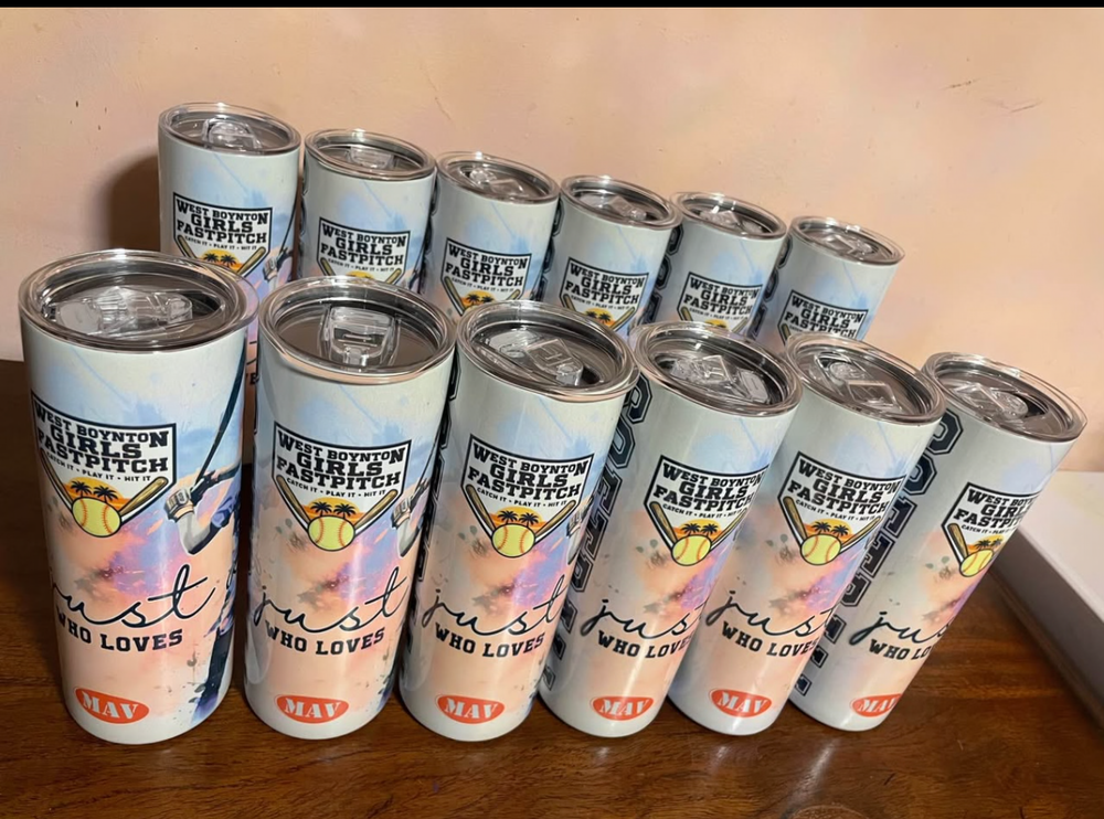 Personalized APM 20 oz tumbler product image