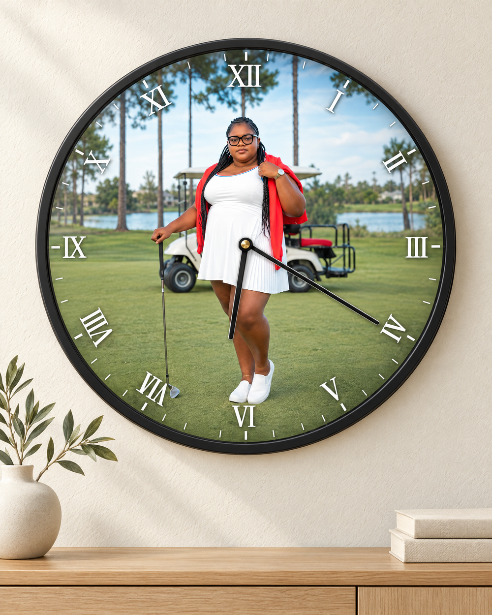 Photo wall clock gift personalized for birthdays and anniversaries – APM Custom Printing
