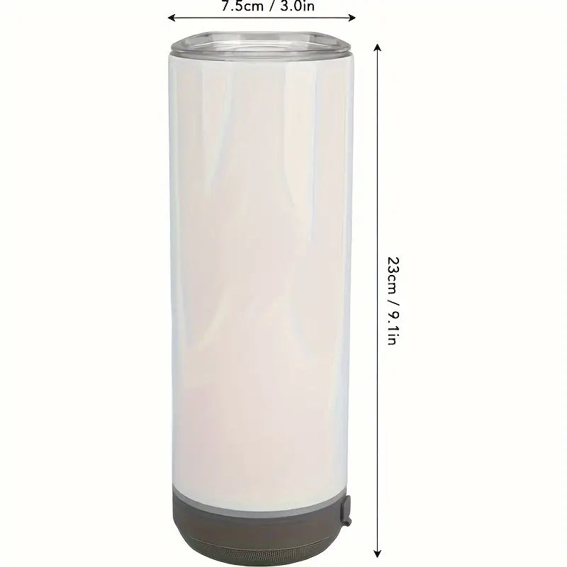 Personalized speaker tumbler alternate product view