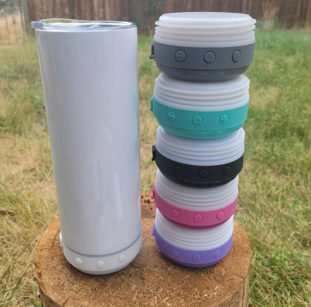 Custom Bluetooth speaker tumbler product image