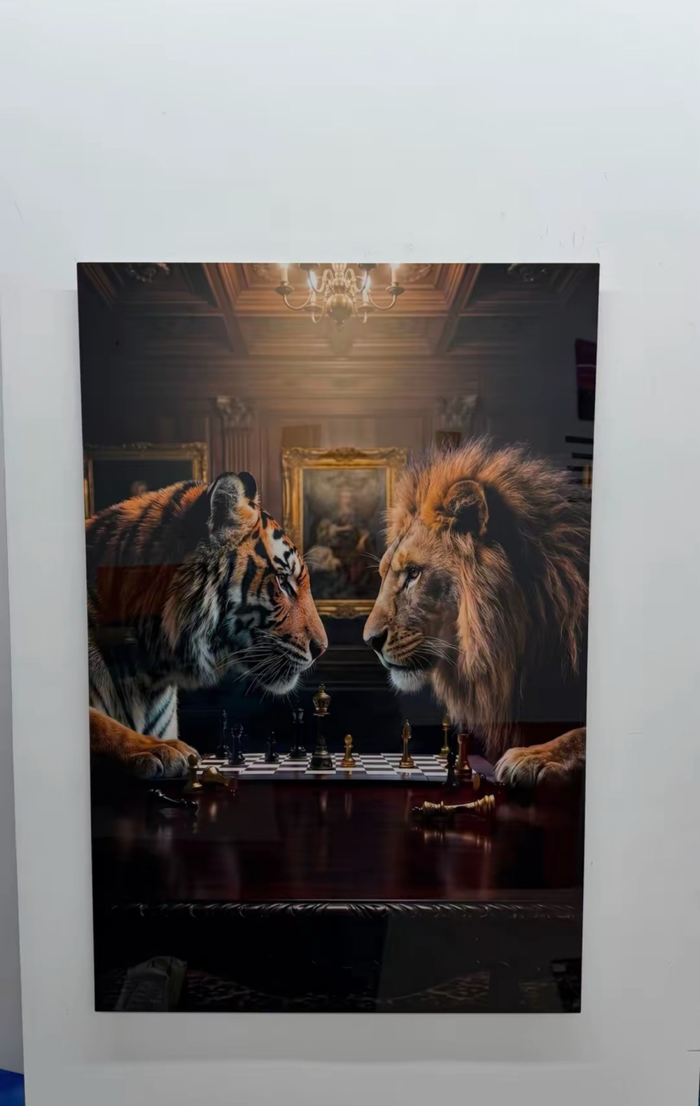Custom metal photo display by APM Printing