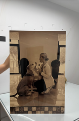 Custom photo keepsake on metal by APM Printing
