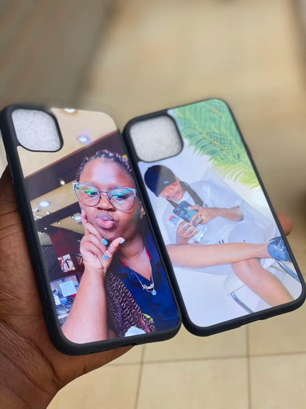 Custom sublimated phone case product image by APM Printing