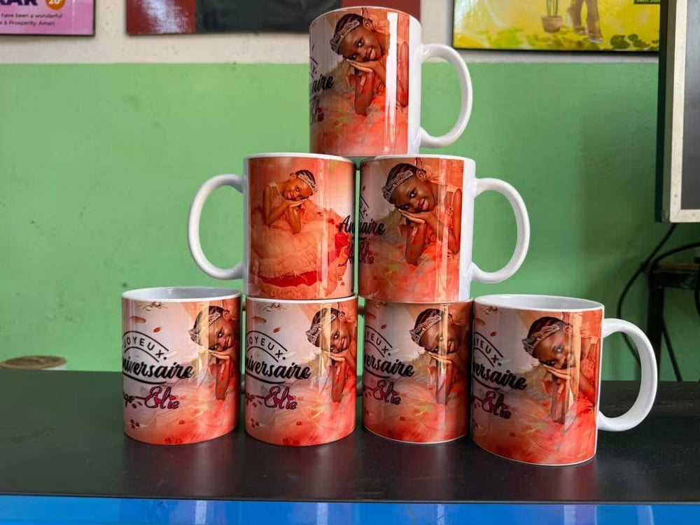 Personalized photo mug product image by APM Printing