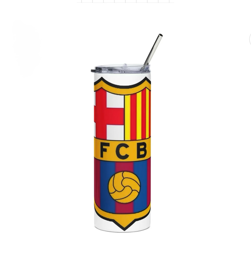 Custom 20 oz stainless steel tumbler by APM Printing