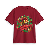 Christmas Bells Wreath T-Shirt — 5