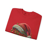 Christmas Crewneck Sweatshirt — 'Merry Christmas' Santa Hat Holiday Sweatshirt — 15