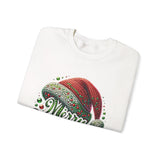 Christmas Crewneck Sweatshirt — 'Merry Christmas' Santa Hat Holiday Sweatshirt — 6