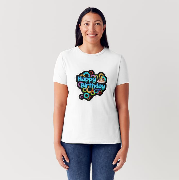 Custom Printed T-Shirt personalized by APM Printing