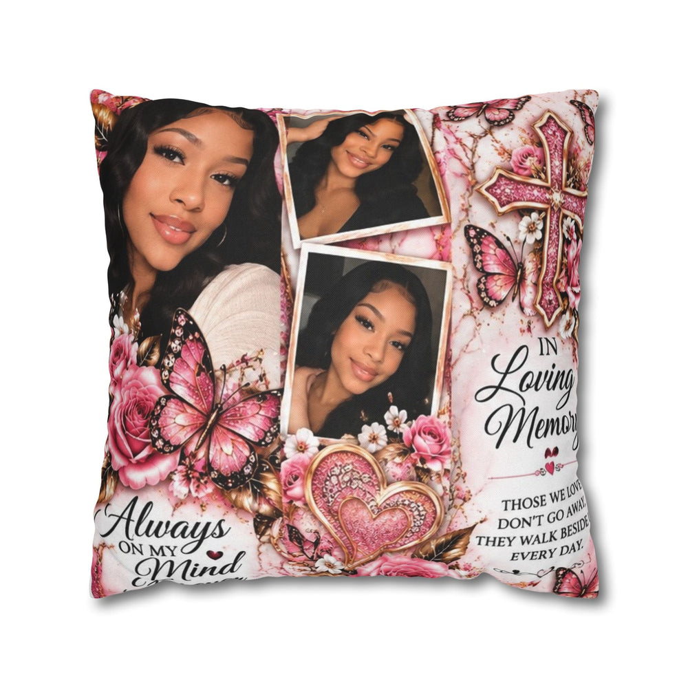 Spun Polyester Square Pillowcase — 2