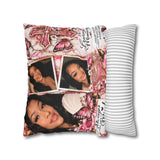 Spun Polyester Square Pillowcase — 3
