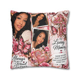 Spun Polyester Square Pillowcase — 5